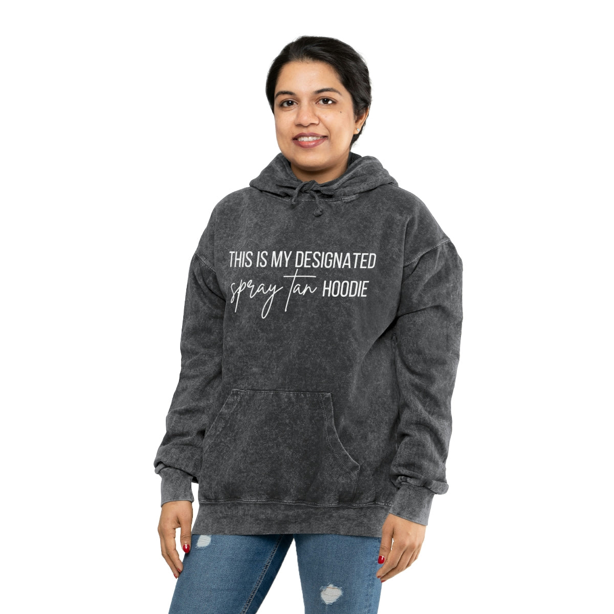 This Is My Designated Spray Tan Hoodie image 3