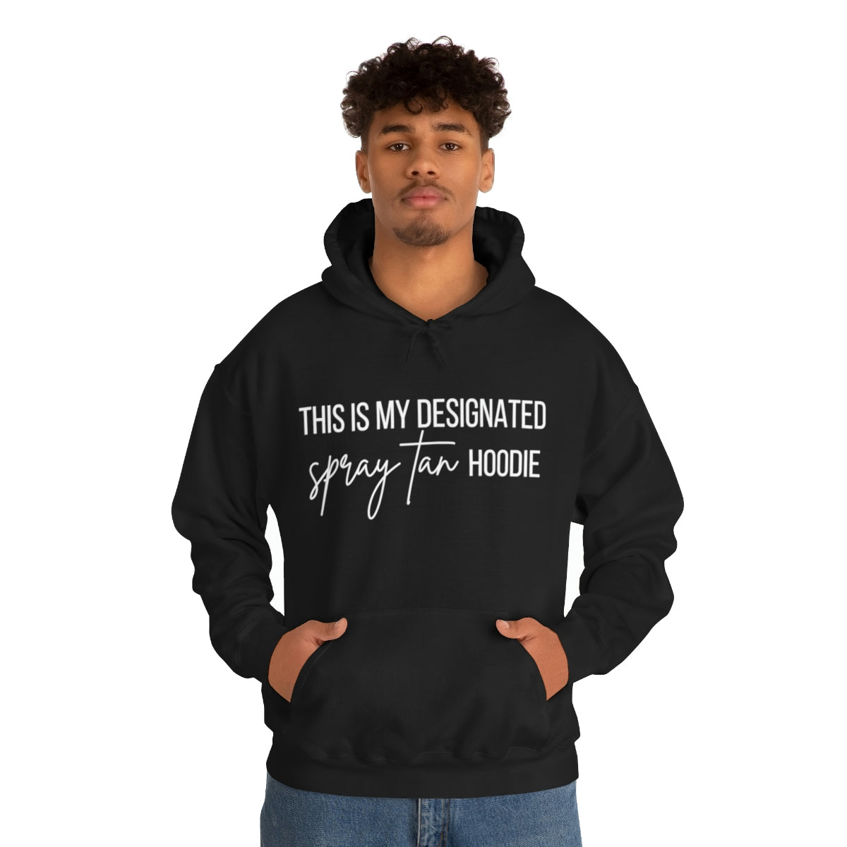 This Is My Designated Spray Tan Hoodie image 4
